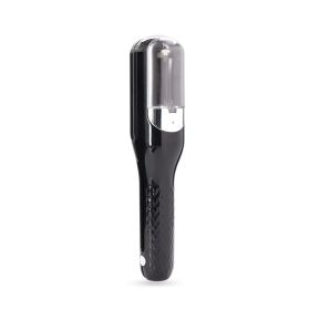 Split-Ender Mini - Automatic, Hair Repair Split End Remover Trimmer For Dry, Splitting, Damaged And Brittle Split Ends, Men And Women Hair Styling Bea (Color: Black)