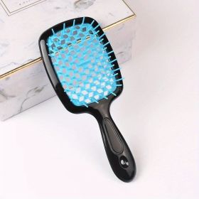 Womens Hair Massage Scalp Brush Reduce Hair Loss And Dandruff 1 Scalp Massage Wide Tooth Air Cushion Comb High Quality Comb Comb (Color: Blue)